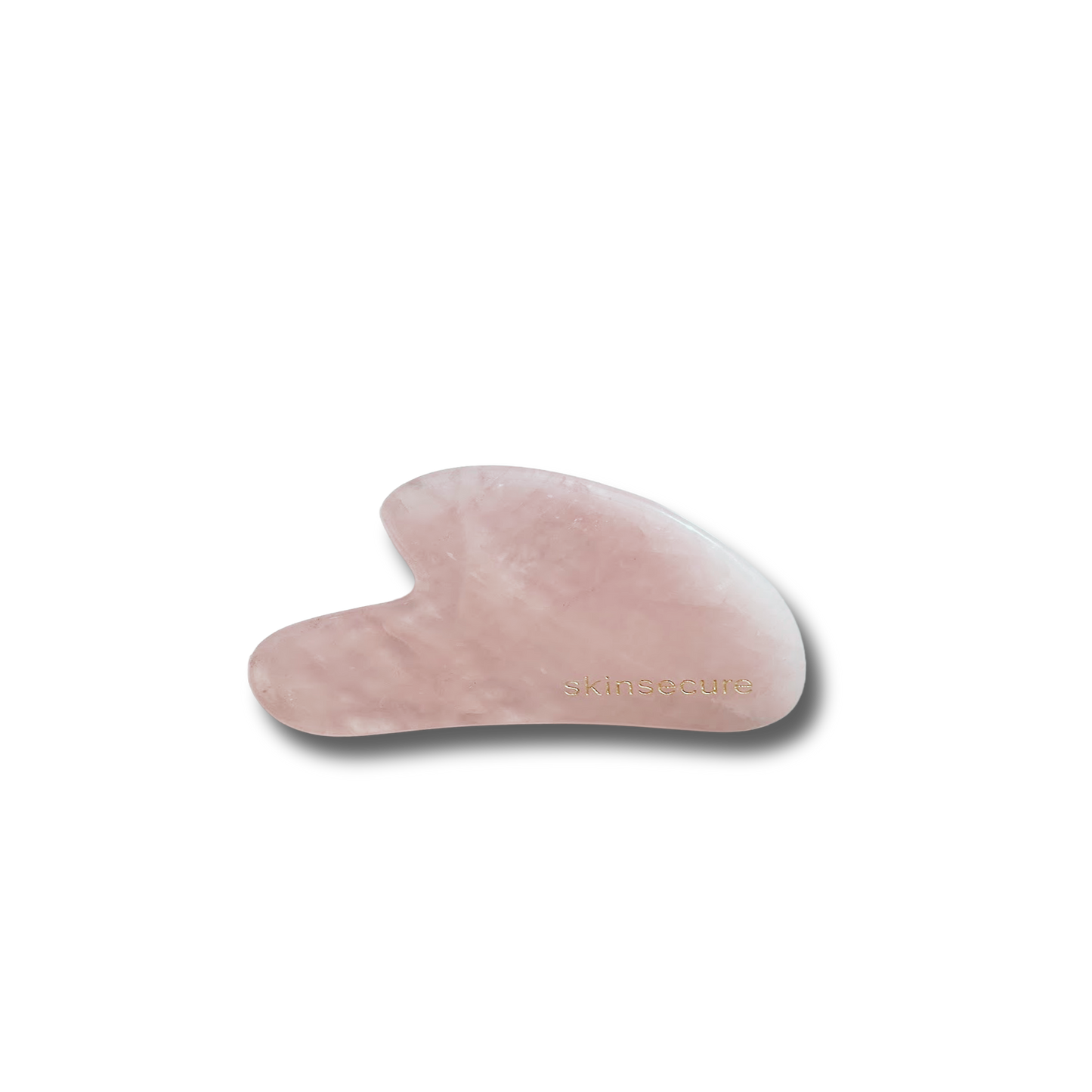 Rose Quartz Heart-Shaped Gua Sha