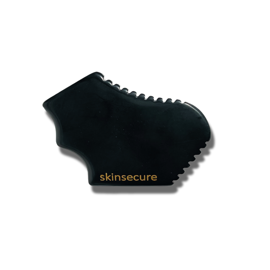 Obsidian Bian Stone Gua Sha Tool